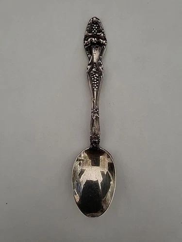 Vtg International Silver Company sterling silver serving Spoon Cloeta pattern