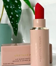 Westman Atelier Lip Suede Matte Lipstick Pip BNIB