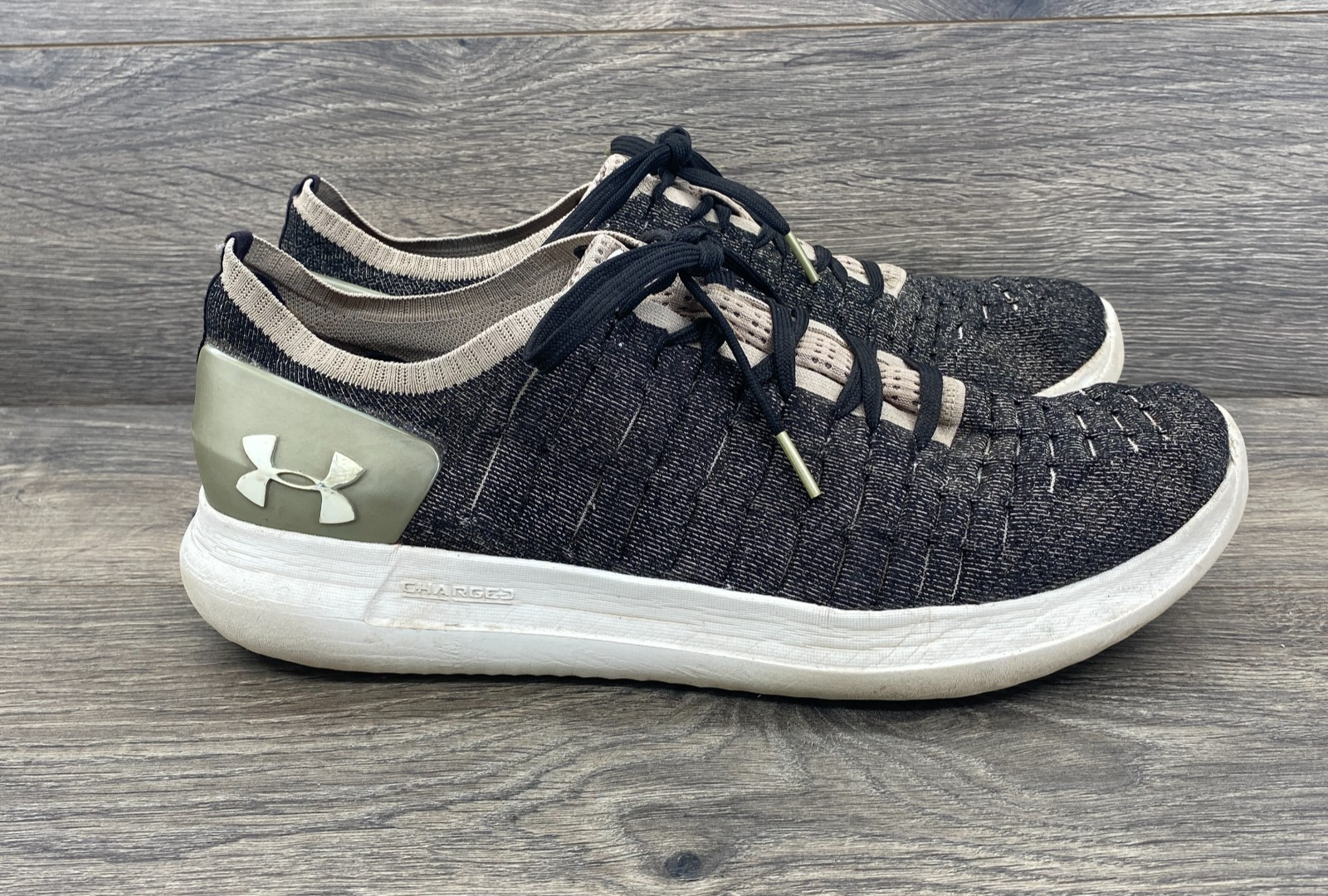 SAOLA Under Armour Slingride 2 Scarpe Sneakers Uomo Taglia 11 Nero Grigio 3020326 005