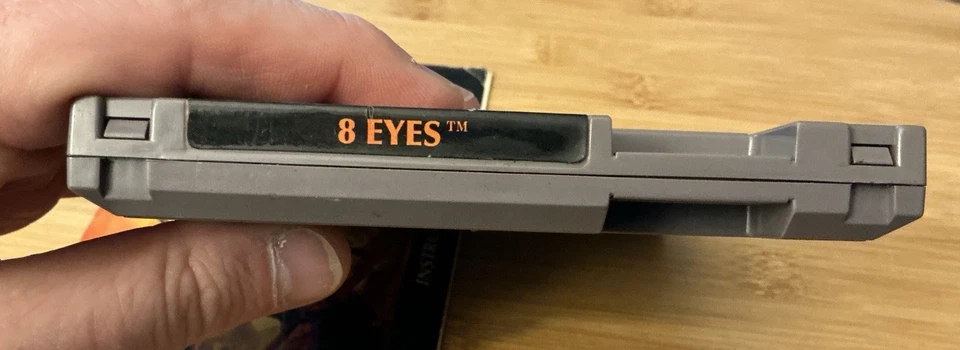 8 Eyes(Nintendo Entertainment System NES, 1990) Game And Manual Tested! - Image 2 of 4