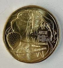 2025 $1 Uncirculated Coin-5 Big Things, Guitar,Strawberry,Prawn,Merino,W'barrow