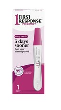 1 First Response Pregnancy Tests Lot of 3 Early Results 6 Days Sooner