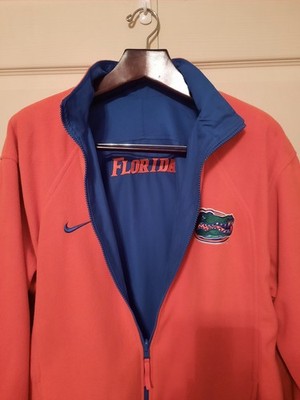 Nike REVERSIBLE! Florida Gators THERMAFIT Jacket Full Zip Size Medium 