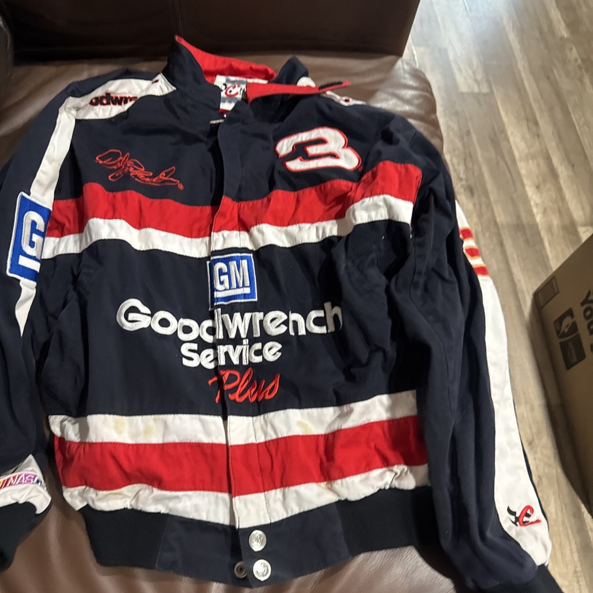Goodwrench Service Plus レーシングジャケット Vintage 90s Dale Earnhardt Good Wrench Chase Authentics Racing