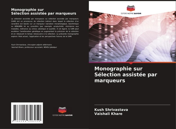 Kush Shrivastava (U. A.) | Monographie Sur SéLection AssistéE Par Marqueurs-image