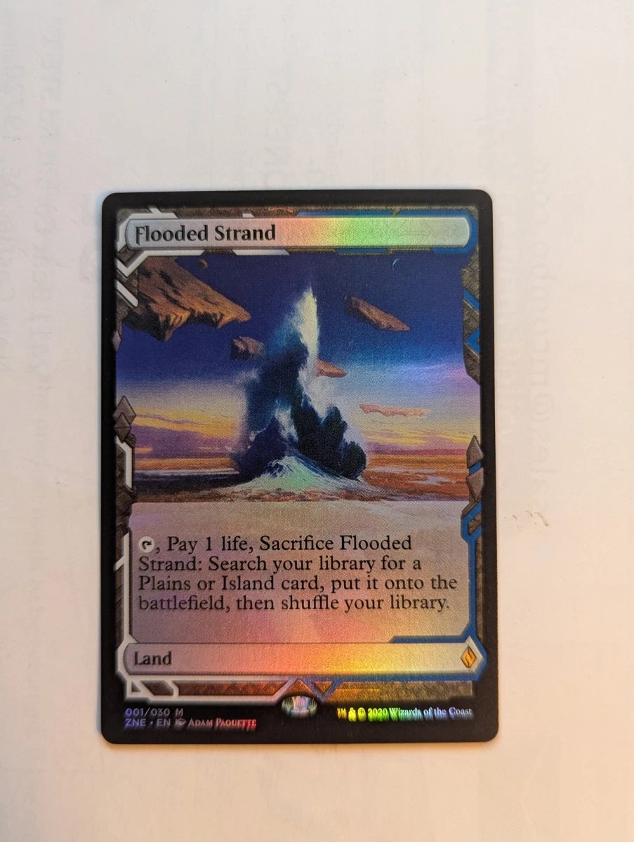 Flooded Strand 1 Zendikar Rising Expeditions for sale | eBay