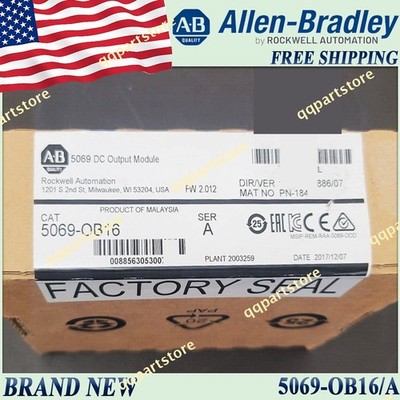 New Sealed AB 5069-OB16/A Compact 5000 DC Output Module Free Ship 5069OB16
