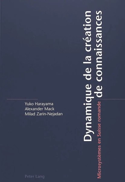 Yuko Harayama (U. A.) | Dynamique De La CréAtion De Connaissances | Taschenbuch-image