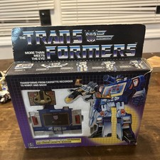 1984 Vintage G1 Transformers Decpticons Soundwave & Buzzsaw InComplete With Box
