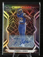 2020 Panini Obsidian - Rookies Terrell Lewis #156 Autographs /150 (AU, RC)
