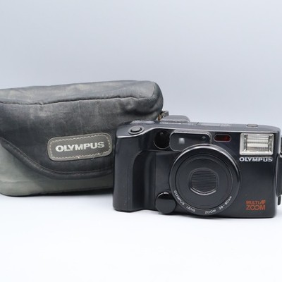Olympus - Infinity Zoom 200 35 mm Kamera analog AF 38-80 Batteriedeckel GETESTET