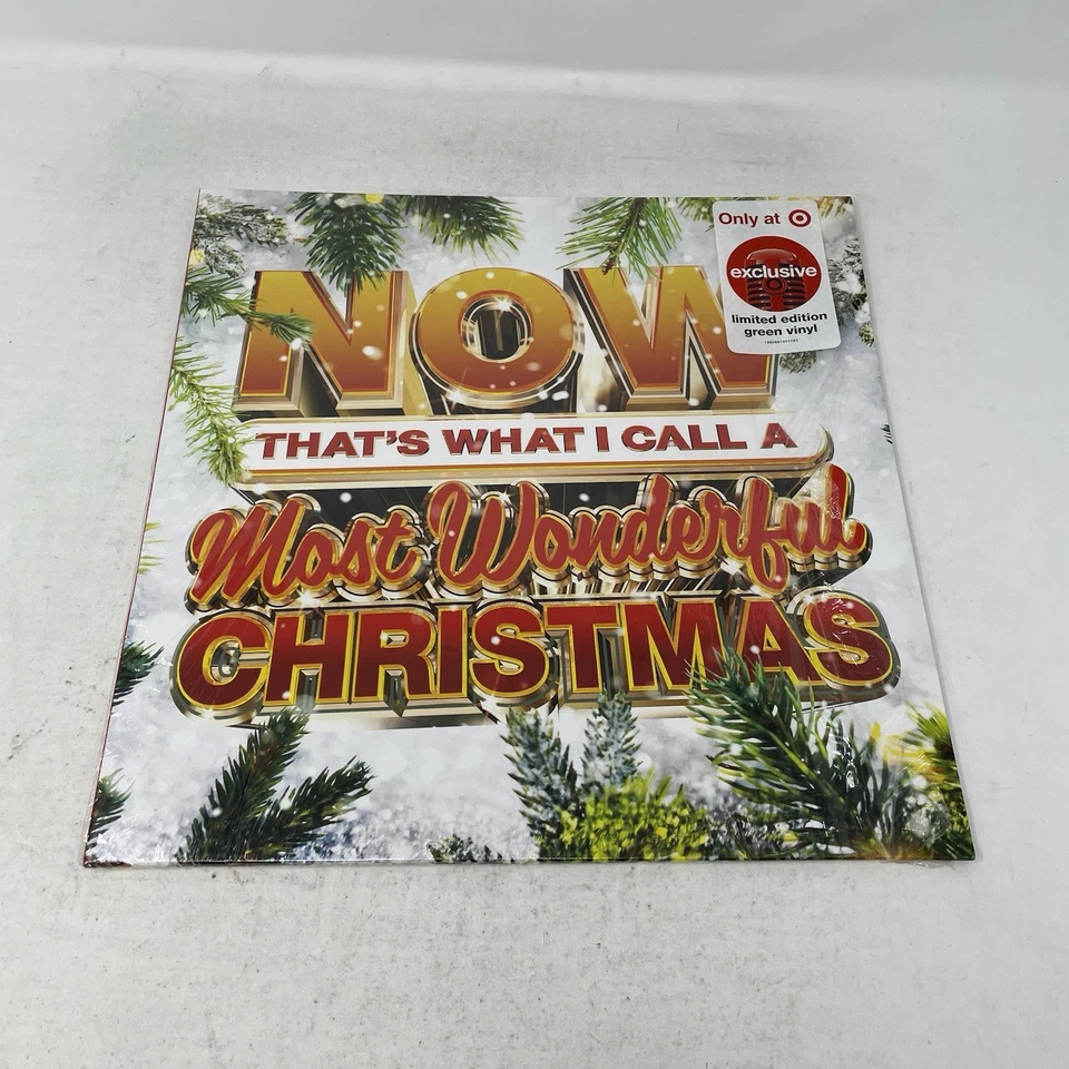 NOW Most Wonderful Christmas Various Artists Target Exclusive Green Vinyl *Read* Foto 2 de 4