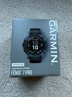 Garmin Fenix 7 Pro Sapphire Solar Edition Smart Watch 47mm Carbon Grey