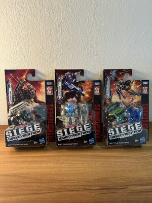 3xHasbro War For Cybertron Transformers Figuren: 1xWFC-S2+1xWFC-S16+1xWFC-S17