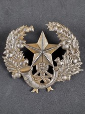 WW1 British Army Scottish Rifles Cameronians SNCO Glengarry Cap Badge