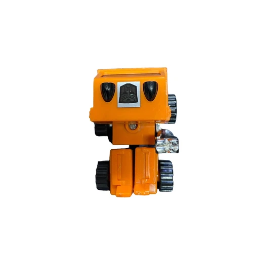 Transformers G1 original Huffer minibot Orange Semi Truck