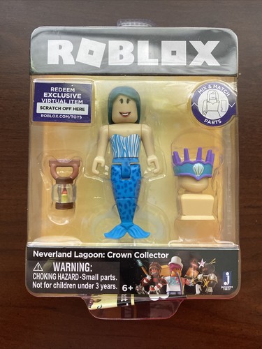 Roblox Neverland Lagoon Crown Collector Mermaid Action Figure - Picture 4 of 4