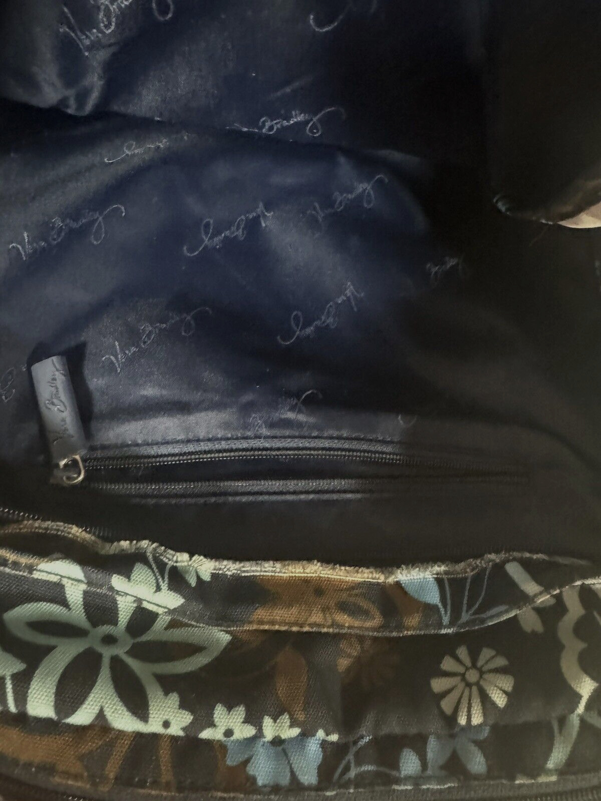 Vintage Large Vera Bradley Backpack Java Floral P… - image 8