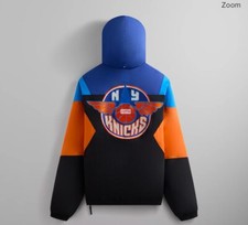 Kith for the New York Knicks Wings Quarter Zip Anorak - Size M - Starter jacket