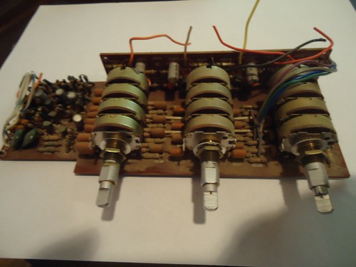 Marantz 4400 Quad Receiver Parting Out Tone Board + all 3 Potentiometers