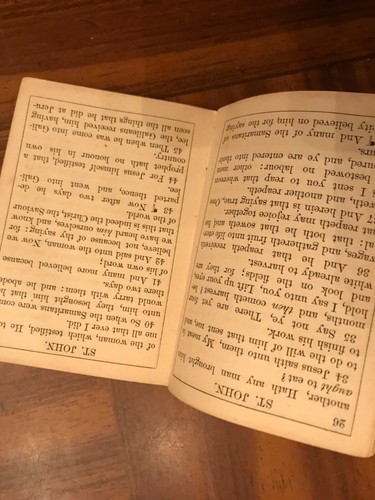 1869 THE GOSPEL ACCORDING TO SAINT JOHN TRANSLATED FROM THE ORIGINAL GREEK - Picture 5 of 6