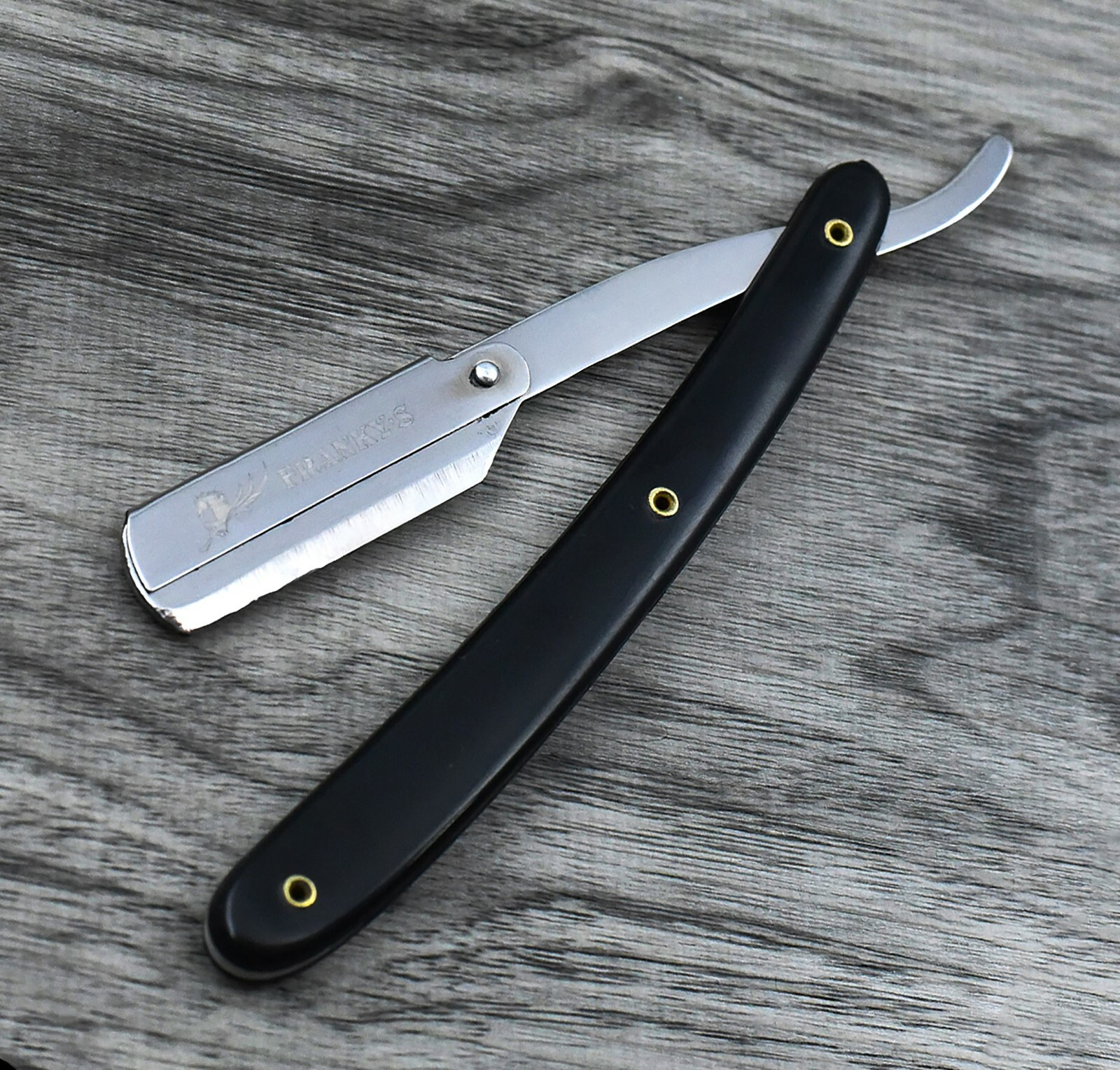 Professional Razor Barber Salon Straight Cut Throat Shaving Full ...