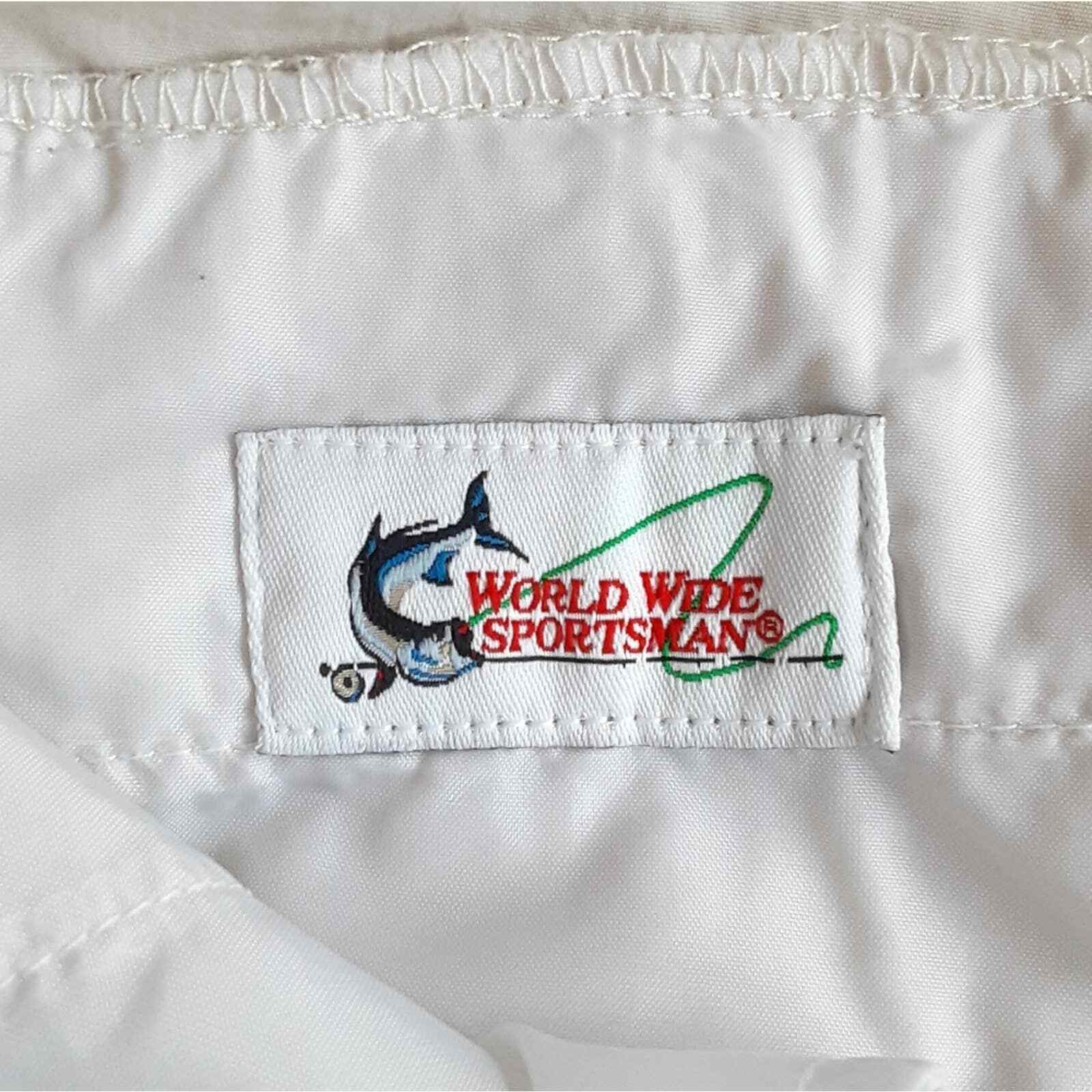 World Wide Sportsman Womens M Convertible Zip Off Fis… Gem