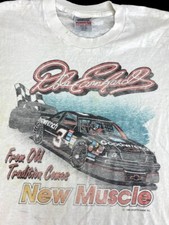 Vtg 1989 Dale Earnhardt NASCAR Chevy Lumina Intro Single Stitch T Shirt Large