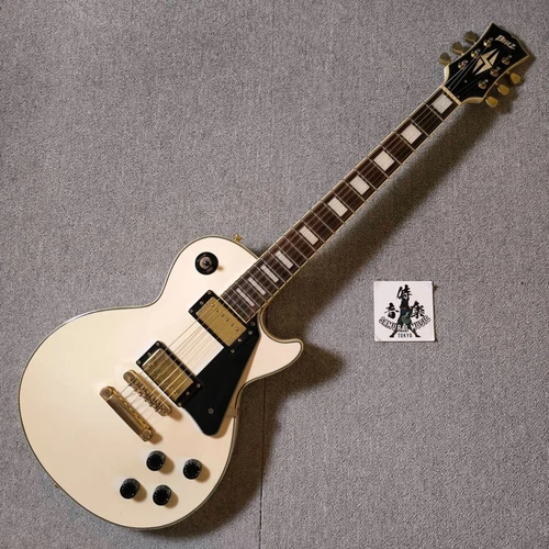 Blitz by ARIAPROⅡLes Paul Custom Type White Electric Guitar From Japan #1