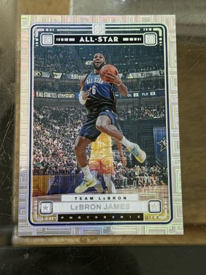 2023-24 Panini Photogenic Lebron James All Star Team Lebron Maze 