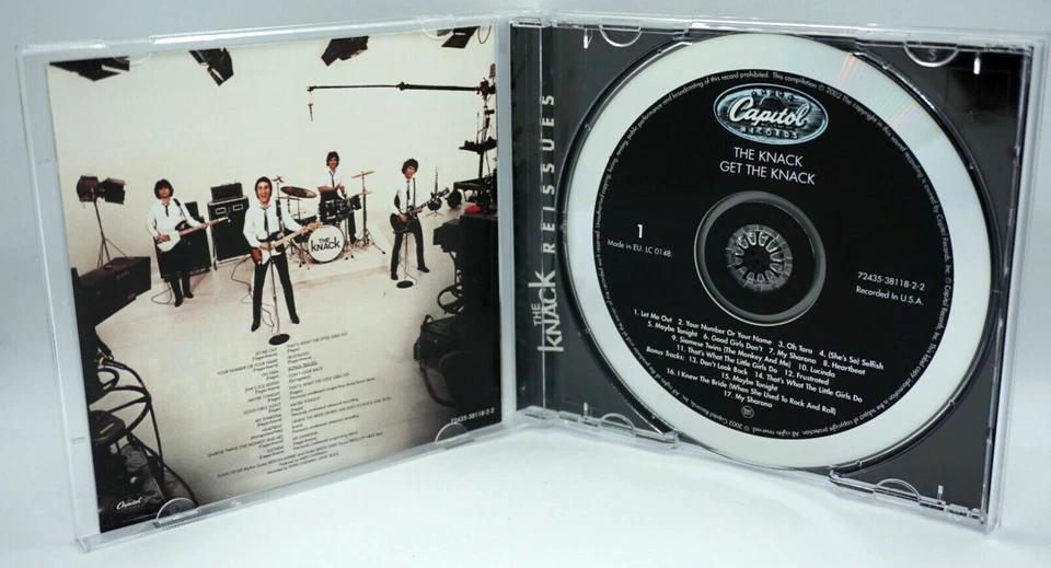 The Knack :  Get The Knack  CD Album - MY SHARONA - HTF - Image 3 of 3