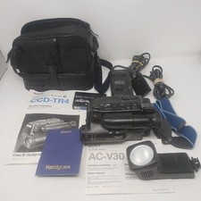 Sony CCD-TR4 Camcorder, With Large Bundle - Untested - Parts Only