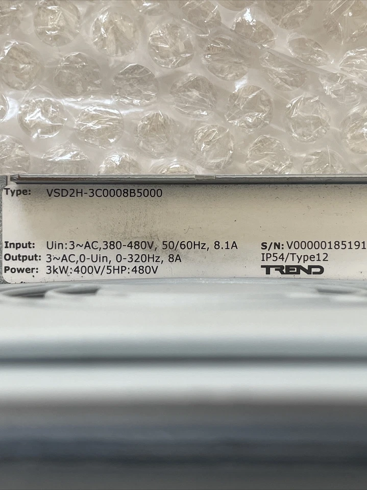 Trend IPS54/Type 12 VSD2H-3C0008B5000 - Image 4 of 4