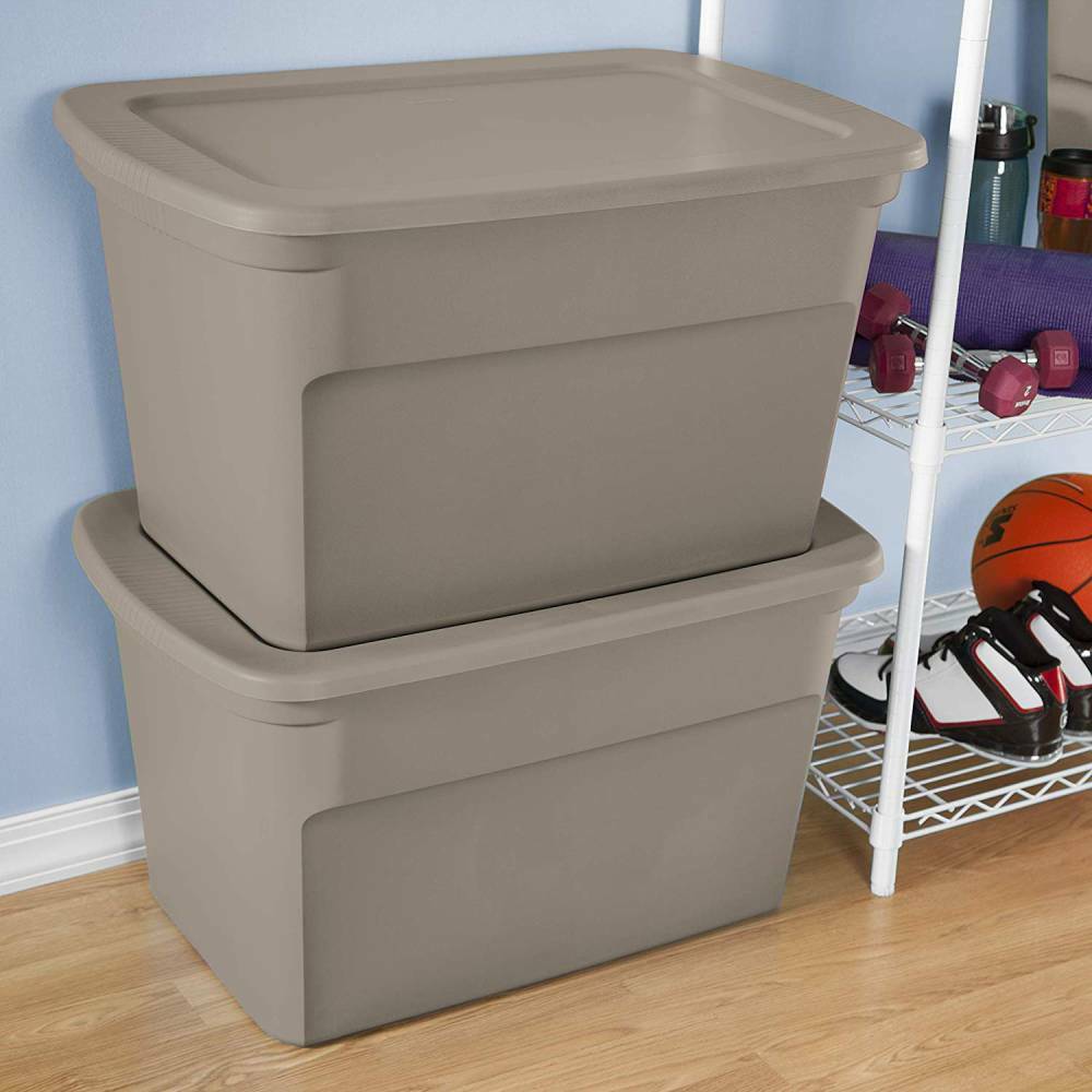 30 gallon plastic tote