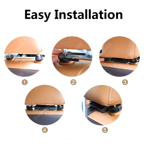 11.6 Inch Car Headrest Player Rear Auto Monitor Video USB TF WIFI BT Androind 11 - 第 6/12 張圖片