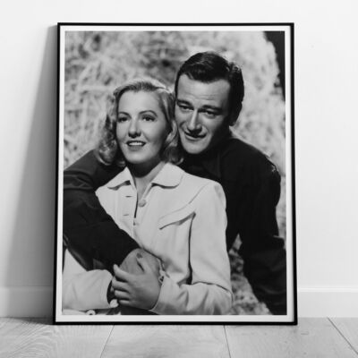 John Wayne und Jean Arthur Eine Dame nimmt eine Chance King Size Poster - 30''x24'' (4)