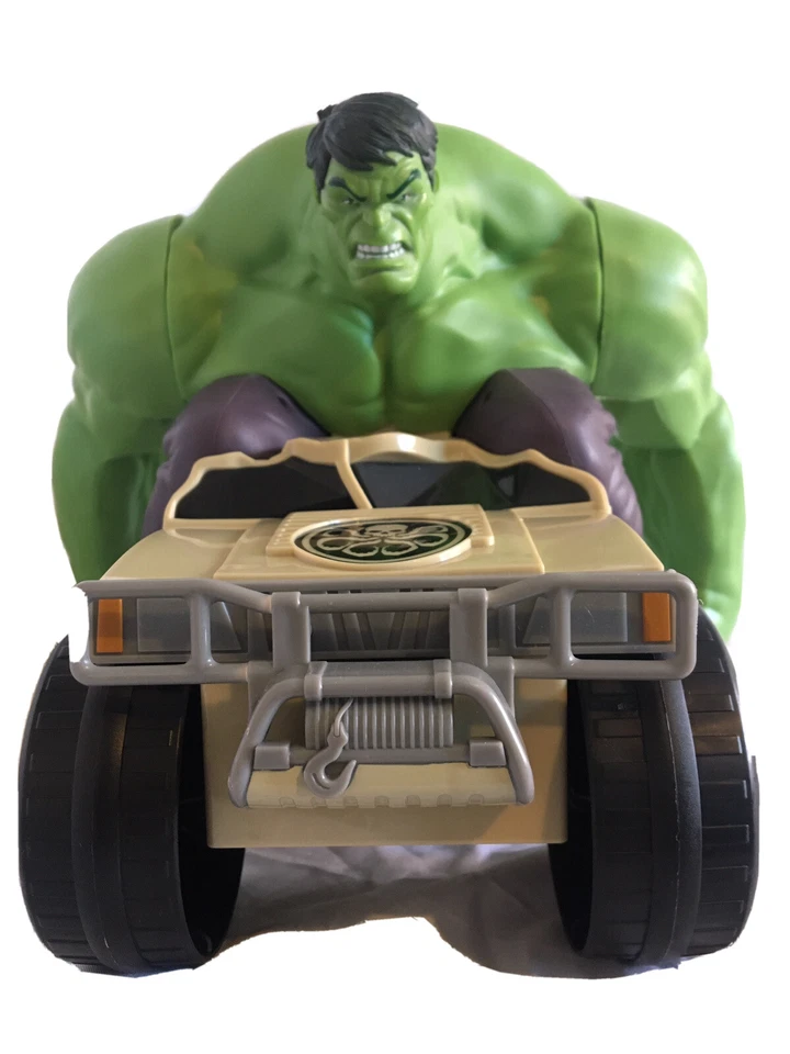 Jeep Hulk Jakks Pacific Incredible Hulk Hydra 2015 en la parte superior Marvel sin control remoto Foto 4 de 4