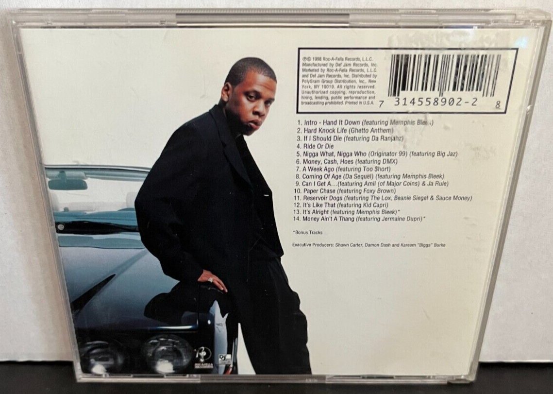 Vintage Jay-Z Volume 2: Hard Knock Life (CD, 1998) Gangster Vintage Jay-Z Volume 2: Hard Knock Life (CD, 1998) Gangster