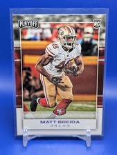 Matt Breida Rookie Card 2017 Panini Playoff #297