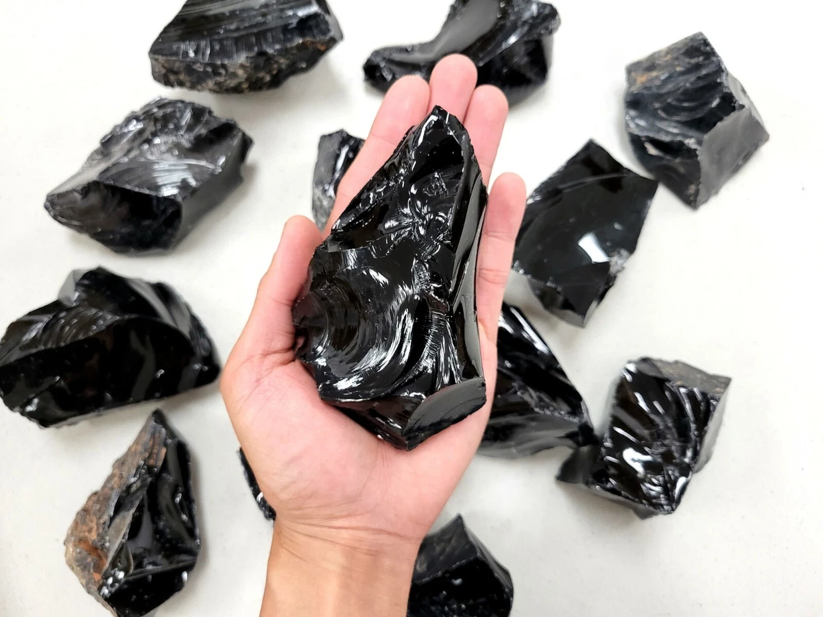 Obsidian crystal hotsell stone