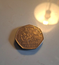 50p coin VICTORIA CROSS VC anniversary collectable circulated 2006