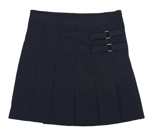 Girls School Uniform Scooter Skirt Pleated Skort Size 14 Navy Blue NEW