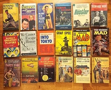 Vintage PB Books YOU CHOOSE 1940-90s Westerns Science Fiction Humor Romance MORE