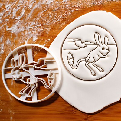 Jerboa Ausstechform - Hopping Desert Nager, Känguru Ratte, Babyparty, Kawaii