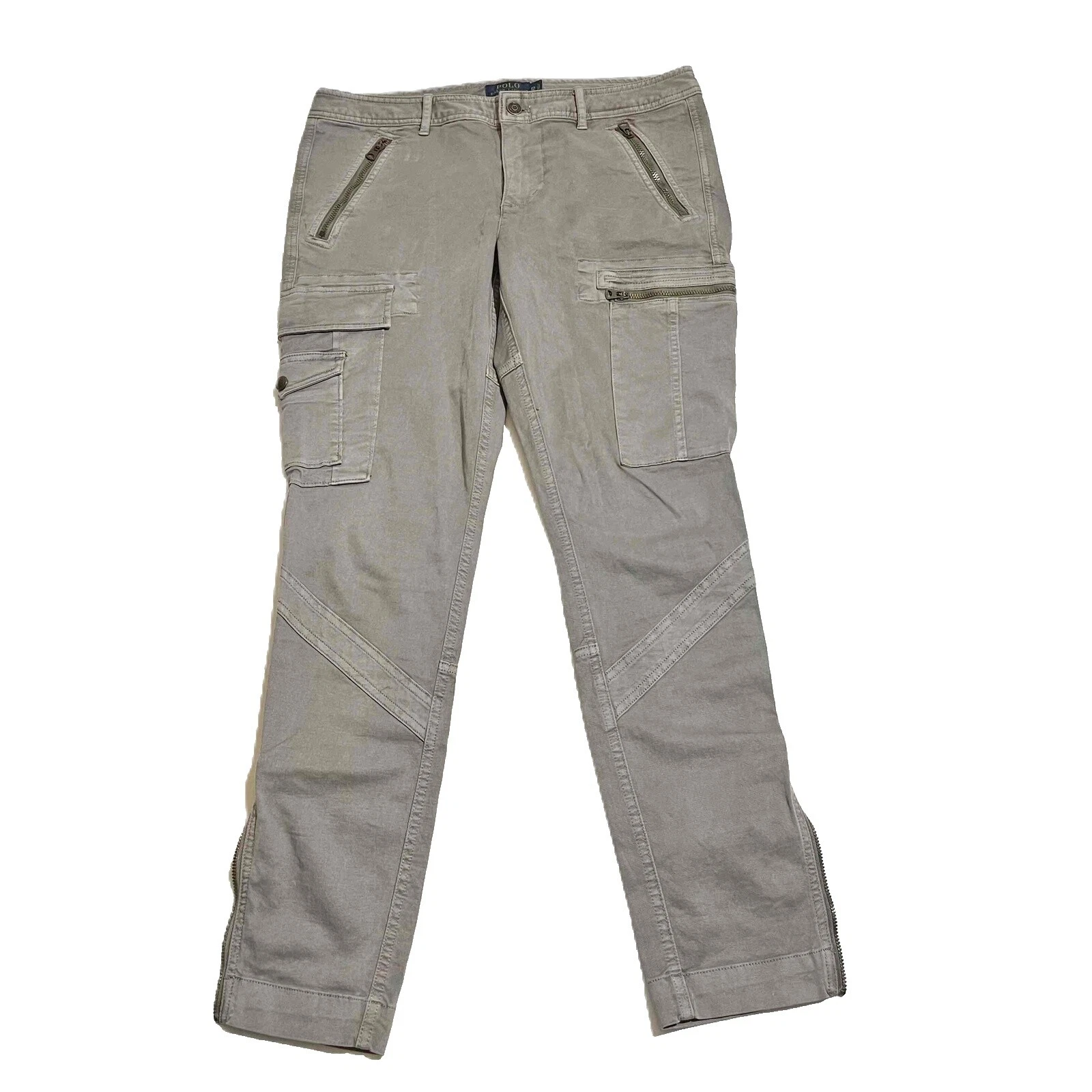 Ejército Polo Ralph Lauren pantalones de tamaño regular para De mujer