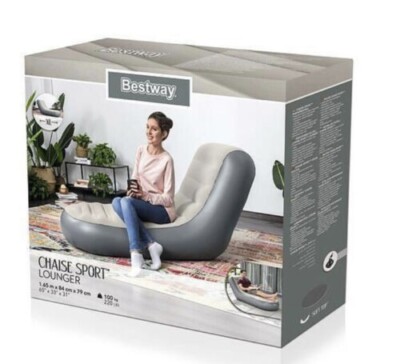 Poltrona Gonfiabile Da Giardino Casa Portatile Spiaggia Montagna