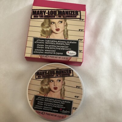 theBalm Mary-Lou Manizer Pressed Powder Highlighter 9.06g NIB
