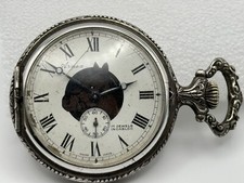 1950  s Arnex 17 Jewel, Incabloc, Swiss Pocket Watch, Working 