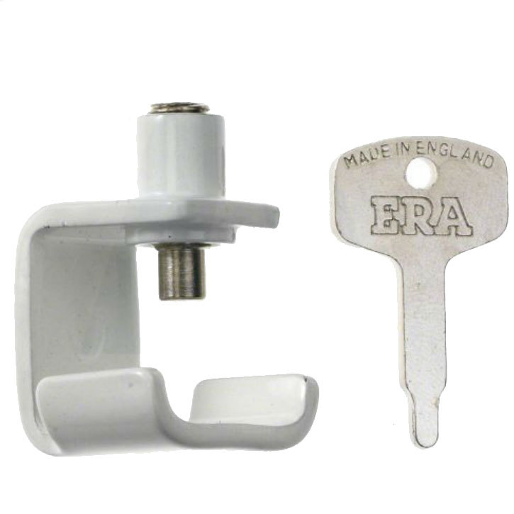 Era 825 Transom Window Lock White (825-12)