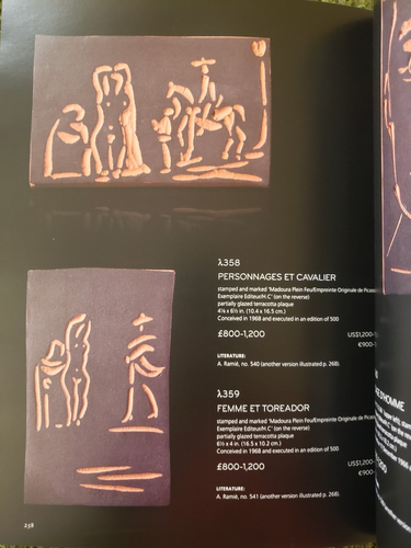 Christie's UK Auktionskatalog: Picasso Keramik The Madoura Collection 2012 - Bild 6 von 8